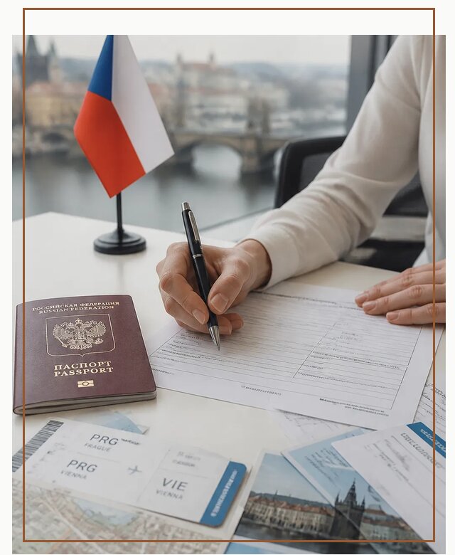Оформление визы в Чехию под ключ для поездки в Ростове-на-Доне