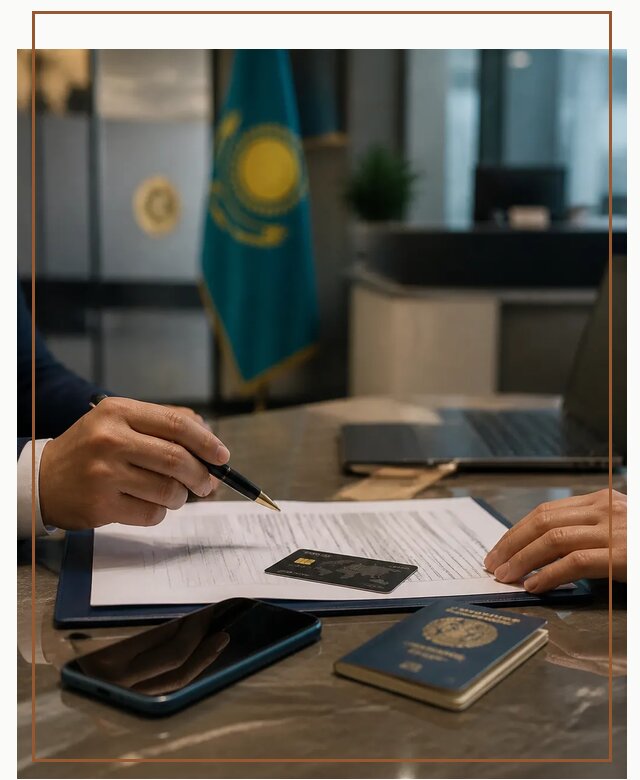 Открытие счета и банковской карты в Казахстане в Ростове-на-Доне