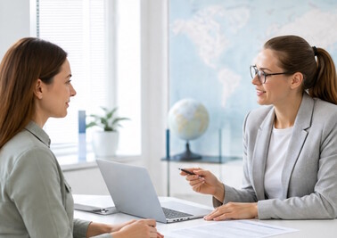 Проводим консультации с клиентами